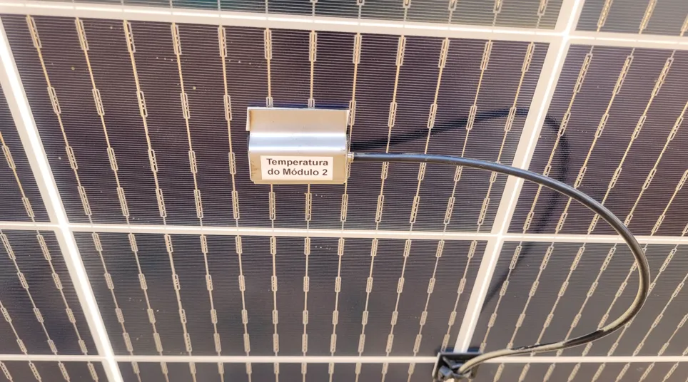 Sensor de temperatura de módulos fotovoltaicos Fotovoltec TBOM.316L